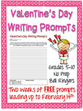 FREE Valentine's Day Writing Prompts