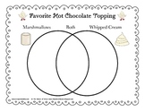 FREE Venn Diagram - Hot Chocolate Toppers (Christmas, Wint