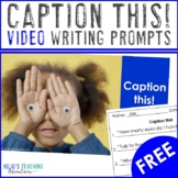 FREE Video Writing Prompts - Great to project in class or 