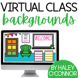 FREE Virtual Classroom Backgrounds {Google Classroom™ and 