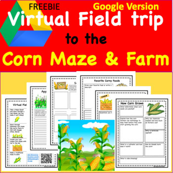 Preview of FREE Virtual Field to the Corn Maze and Farm for Google
