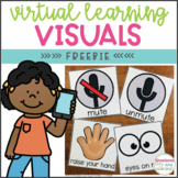 Virtual Learning Visuals FREEBIE