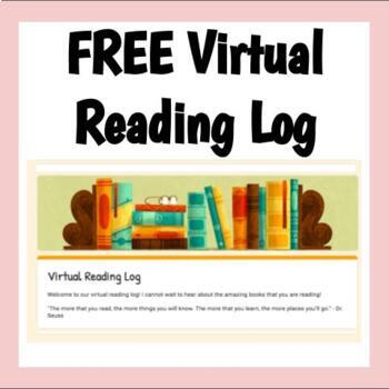 Preview of FREE Virtual Reading Log