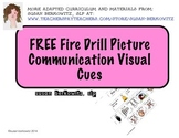 FREE Visual Cues for Fire Drills for Autism Special Educat