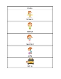 FREE Visual Schedules- Written Schedule AND Picture Schedules