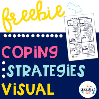 Preview of FREE Coping Strategies Visual