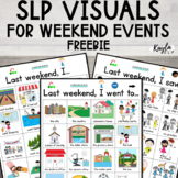 FREE Visuals for Weekend Event Retell