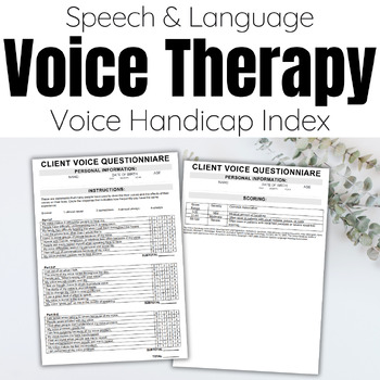 Adult Speech and Language Therapy - Lax Vox 