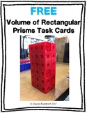 FREE Volume of Rectangular Prisms Task Cards