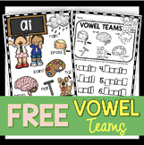 FREE Vowel Teams - Short Stories and Reading Diphthongs - 