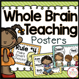 FREE WHOLE BRAIN TEACHING POSTERS - BRIGHTS CLASSROOM DECOR
