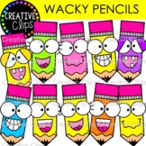 FREE Wacky Pencils Clipart
