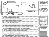FREE Water Cycle Diagram Cut and Paste Activity