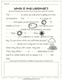 FREE Weather Worksheet Pack for PreK and Kindergarten (8 pages)