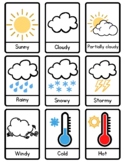 FREE Weather cards / weather of the day - primary school -