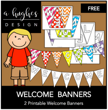 Preview of FREE Welcome Banners