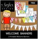 FREE Welcome Banners
