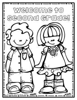 Free Welcome To School Coloring Pages For Back To School By Angeline Stewart
