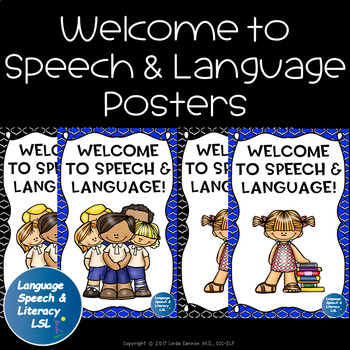 Preview of Speech and Language Therapy Decor