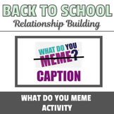 FREE What Do You Meme/ Caption Activity Game: Bell Ringer