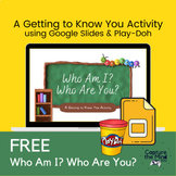 FREE Who Am I? Who Are You? Play-Doh Activity