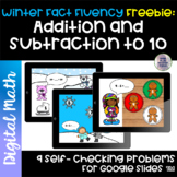 FREE Winter Fact Fluency | Addition and Subtraction Within