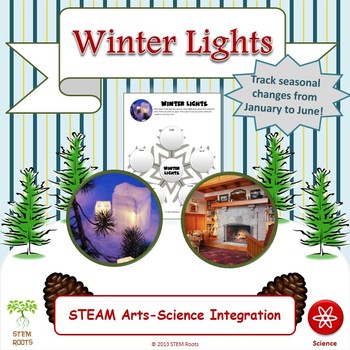 Preview of Winter Lights Writing Exercise and Computer Interactive