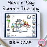 FREE Winter Speech Therapy Boom Cards 