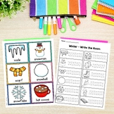 FREE Winter Write the Room Writing Activities May Morning Work
