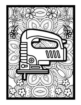 FREE Tools Coloring Sheets