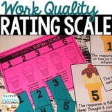 FREE! Work Quality Rating Scale