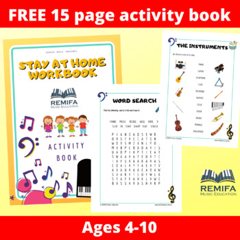 Preview of FREE Workbook - give this to your students for distance learning.