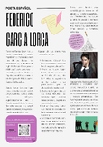 FREE Worksheet- Federico García Lorca's Life and Works Rea