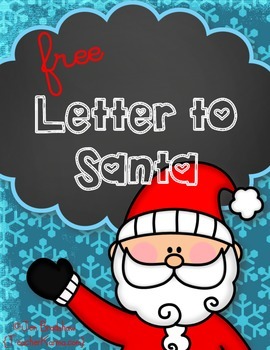 Write a Letter to Santa ~ from my Polar Express Mega Bundle