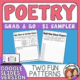 Two Fun Poetry Patterns FREEBIE | Print & Digital | Google