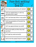FREE Writing Checklist for Special Education and Early Int