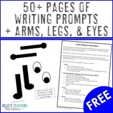 FREE Writing Prompt Ideas for over 50 Different Topics + P