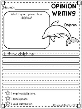 35 Opinion Writing Prompts for 2nd Grade - Lucky Little Learners