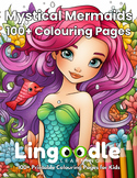 Mystical Mermaids: 100+ Printable Mermaid Colouring Pages 