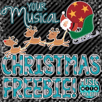 Preview of FREE! Your Musical Christmas Freebie!