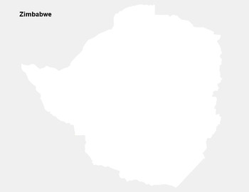 Preview of FREE - Zimbabwe Map Outline