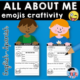 FREE all about me emoji craftivity