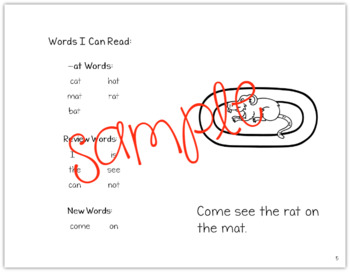 FREE Printable Word Family Books for Short Vowels - This Reading Mama