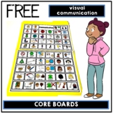 FREE communication core boards speech and school communication
