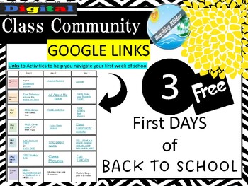 Preview of FREE first week Activities and Lessons - Google Digital BTS