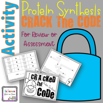 Preview of Protein Synthesis Crack the Code and Escape the Room Activity