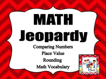 Preview of Math Jeopardy 1 PowerPoint Game
