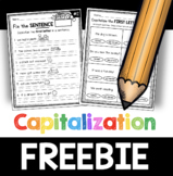 FREE grammar worksheets - capitalization rules - capitaliz