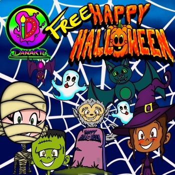 FREE halloween drawings by DANARTE ILLUSTRATION | TPT