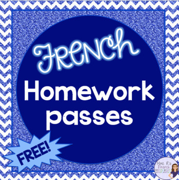 do your homework in french
